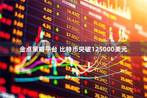 金点策略平台 比特币突破125000美元