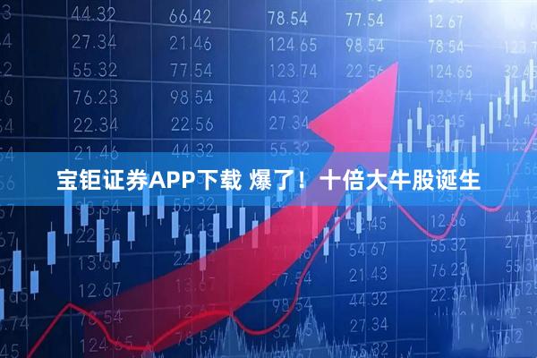 宝钜证券APP下载 爆了！十倍大牛股诞生