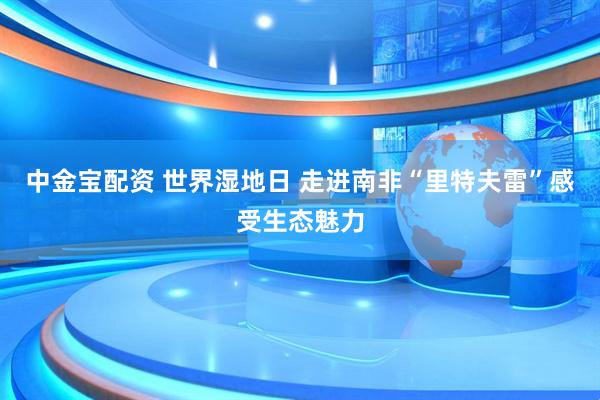 中金宝配资 世界湿地日 走进南非“里特夫雷”感受生态魅力
